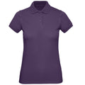 Kräftiges Violett - Front - B&C - "Inspire" Poloshirt für Damen