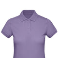 Kräftiges Violett - Back - B&C - "Inspire" Poloshirt für Damen