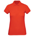 Feuerrot - Front - B&C - "Inspire" Poloshirt für Damen