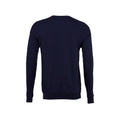 Marineblau - Back - Bella + Canvas - "Classic" Sweatshirt, Überschnittene Schulter für Herren-Damen Unisex