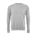 Athletisch meliert - Front - Bella + Canvas - "Classic" Sweatshirt, Überschnittene Schulter für Herren-Damen Unisex