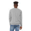 Athletisch meliert - Back - Bella + Canvas - "Classic" Sweatshirt, Überschnittene Schulter für Herren-Damen Unisex