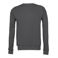 Asphaltgrau - Front - Bella + Canvas - "Classic" Sweatshirt, Überschnittene Schulter für Herren-Damen Unisex