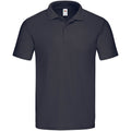 Marineblau - Front - Fruit of the Loom - "Original" Poloshirt für Herren