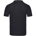 Schwarz - Back - Fruit of the Loom - "Original" Poloshirt für Herren