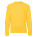 Sonenblumen-Gelb - Front - Fruit of the Loom - "Classic 80-20" Sweatshirt für Herren