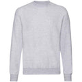 Grau meliert - Front - Fruit of the Loom - "Classic 80-20" Sweatshirt für Herren