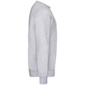 Grau meliert - Side - Fruit of the Loom - "Classic 80-20" Sweatshirt für Herren