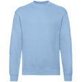 Himmelblau - Front - Fruit of the Loom - "Classic 80-20" Sweatshirt für Herren