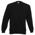 Schwarz - Front - Fruit of the Loom - "Classic 80-20" Sweatshirt für Herren