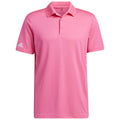 Pink - Front - Adidas - Poloshirt für Herren