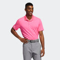 Pink - Back - Adidas - Poloshirt für Herren