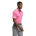 Pink - Side - Adidas - Poloshirt für Herren