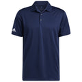 Marineblau - Front - Adidas - Poloshirt für Herren