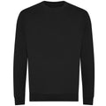 Schwarz - Front - Awdis - Sweatshirt, aus biologischem Anbau für Herren-Damen Unisex