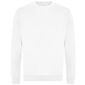 Schneeweiß - Front - Awdis - Sweatshirt, aus biologischem Anbau für Herren-Damen Unisex