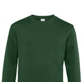 Flaschengrün - Back - B&C - "King" Sweatshirt für Herren