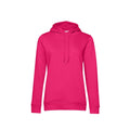 Magenta - Front - B&C - Kapuzenpullover, Baumwolle aus biologischem Anbau für Damen