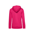 Magenta - Back - B&C - Kapuzenpullover, Baumwolle aus biologischem Anbau für Damen