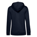 Marineblau - Back - B&C - Kapuzenpullover, Baumwolle aus biologischem Anbau für Damen