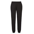 Schwarz - Back - Fruit of the Loom - "Classic 80-20" Jogginghosen für Herren