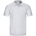 Grau meliert - Front - Fruit of the Loom - "Original" Poloshirt für Herren