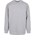 Grau meliert - Front - Build Your Brand - "Basic Crew Neck" Sweatshirt für Herren