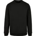 Schwarz - Front - Build Your Brand - "Basic Crew Neck" Sweatshirt für Herren