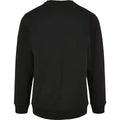 Schwarz - Side - Build Your Brand - "Basic Crew Neck" Sweatshirt für Herren