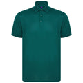 Flaschengrün - Front - Henbury - Poloshirt für Herren-Damen Unisex