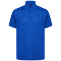 Königsblau - Front - Henbury - Poloshirt für Herren-Damen Unisex