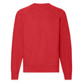 Rot - Back - Fruit of the Loom - "Classic 80-20" Sweatshirt für Herren