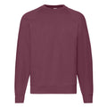 Burgunderrot - Front - Fruit of the Loom - "Classic 80-20" Sweatshirt für Herren