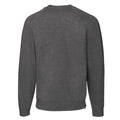 Dunkles Grau - Back - Fruit of the Loom - "Classic 80-20" Sweatshirt für Herren