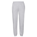 Grau meliert - Front - Fruit of the Loom - Herren Jogginghosen "Classic 80-20"