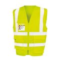 Fluoreszierendes Gelb - Front - SAFE-GUARD by Result - Sicherheitsweste für Herren-Damen Unisex