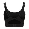 Schwarz - Back - TriDri - Sport-BH, Mittlere Belastung für Damen