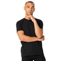 Schwarz - Side - Skinni Fit - T-Shirt für Herren-Damen Unisex