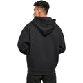 Schwarz - Back - Build Your Brand - Kapuzenpullover Ultra-Schwer für Herren