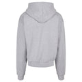 Grau - Back - Build Your Brand - Kapuzenpullover Ultra-Schwer für Herren