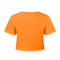 Orange - Back - TriDri - Kurzes Top für Damen