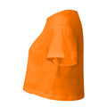 Orange - Side - TriDri - Kurzes Top für Damen