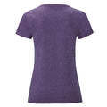 Heideviolett - Back - Fruit of the Loom - "Iconic" T-Shirt für Damen