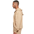 Union-Beige - Close up - Build Your Brand - Hoodie mit durchgehendem Reißverschluss Ultra-Schwer für Herren