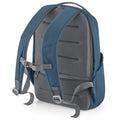 Graublau - Back - Quadra - Rucksack "Project Lite", recyceltes Material