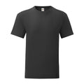 Schwarz - Front - Fruit of the Loom - "Iconic 150" T-Shirt für Herren