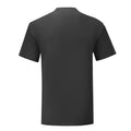 Schwarz - Back - Fruit of the Loom - "Iconic 150" T-Shirt für Herren