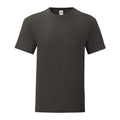 Hellgrau - Front - Fruit of the Loom - "Iconic 150" T-Shirt für Herren