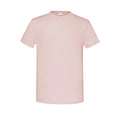 Blassrosa - Front - Fruit of the Loom - "Iconic 150" T-Shirt für Herren