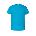 Azure Blau - Front - Fruit of the Loom - "Iconic 150" T-Shirt für Herren